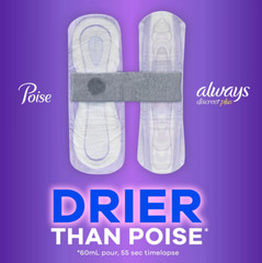 Always Discreet plus Incontinence Pads for Women Moderate 153 ct.