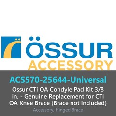 Ossur CTi OA Condyle Pad Kit 3/8 in. Knee Brace Replacement (Brace not Included)