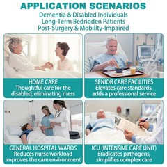 Irtme Automatic Bedridden Patient Excrement Cleaning Care Machine
