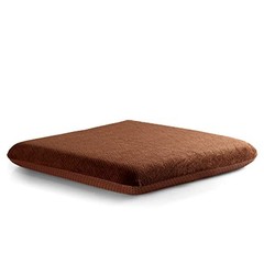 Recliner Cushion for Elderly with Memory Foamches Large 20x20x3 In Brown