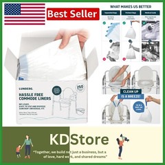 Odor-Eliminating Medical-Grade Disposable Liners – 250 Count Convenience