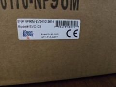KneeRover® EVO-03 Steerable Seated Knee Scooter – Blue – Open Box