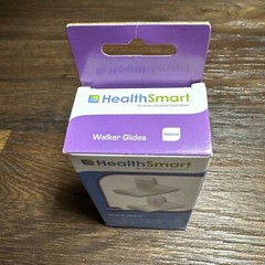 HealthSmart 1 Set Universal Walker Ski Glides, Fits 7/8″-1″, Pair 510-1031-0000