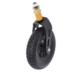 Sturdy 8 Inch Wheelchair Front Solid Caster For Enhanced Stability For Elderly