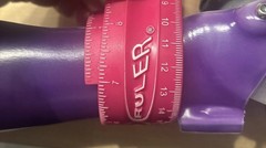 AFO Orthosis Cusom Purple- Kids- Hard Plastic – Foot Ankle Brace- Right Foot