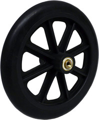 8″ X 1″ Heavy Duty Front Wheelchair Wheel (Each), 5/16″ (8 Mm) Bearing, 2-3/8″ (
