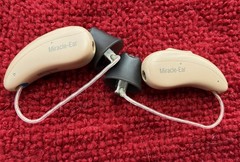 MIRACLE EAR HEARING AIDS MEERENGRY 5 RIC 5W – AS PICTURED – READ DESCRIPTION