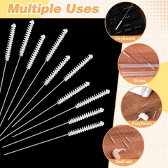Hearing Aid Cleaning Tool Vent Tube Brush for Clean Small Holes or Pipes