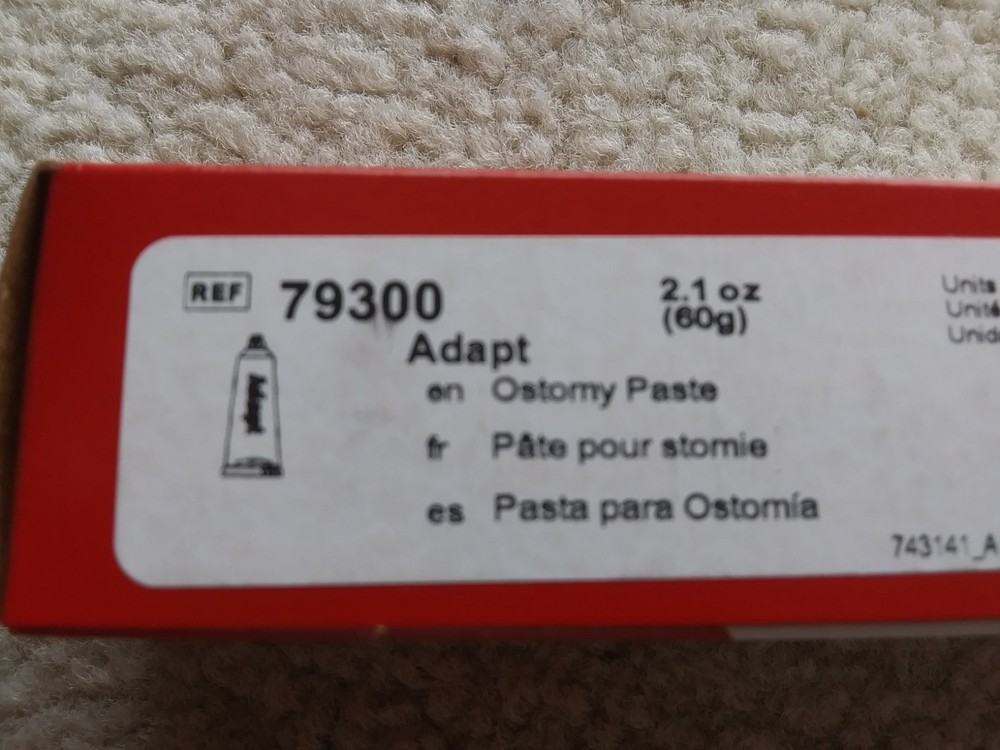 NEW HOLLISTER ADAPT 79300 2.1 oz Ostomy Paste – XP 2030 – BUY 3, Get 15% OFF