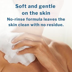 288 Gentle pH Balanced Washcloth Wipes – No-Rinse Formula for All Skin Types
