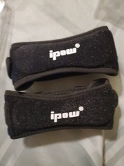 IPOW 2 Pack Knee Pain Relief & Patella Stabilizer Knee Strap Brace NEW