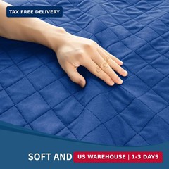 Waterproof Mattress Pad 34″x52″, Incontinence Bed Pads Washable, Slip Resistant