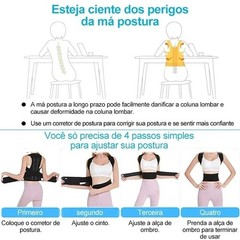 Adjustable Posture Corrector Premium Back Support Brace Belt for Men’s & Women’s