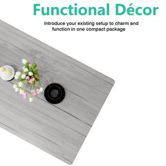 Juissano Farmhouse Coffee Table Rectangular Center Table For Living Room Table
