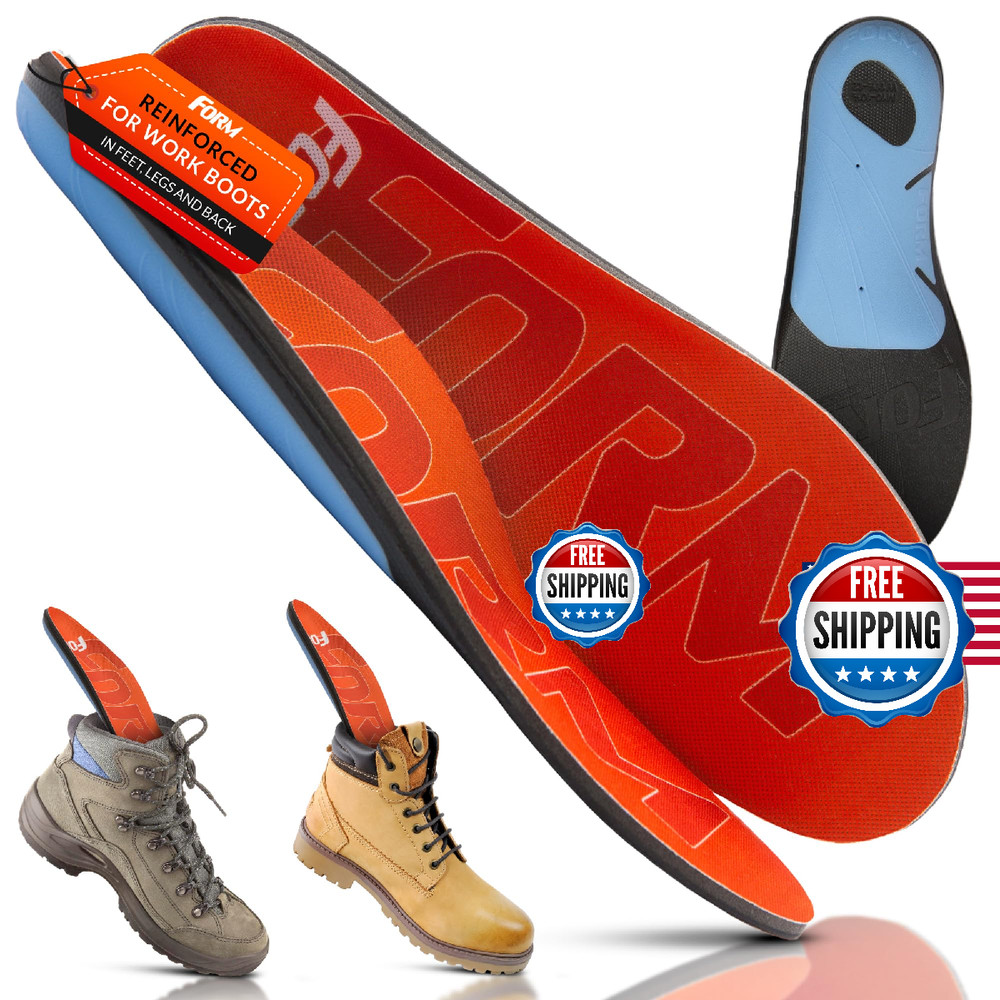 Form Premium Insoles Form 220 Lbs Plantar Fasciitis Comfort Shaped High Arch
