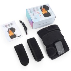 Electric Knee Massager Heated Vibration Joint Brace Shoulder Massage Pain Relief