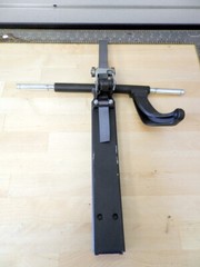 Permobil M3 Corpus power wheelchair legrest support with counter balance