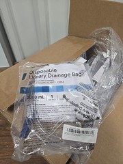 (20) McKesson Disposable Urinary Drainage Bags 2000 ml MFG# 37-2802