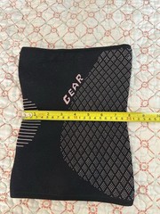 Physix Gear compression knee sleeve Black w/ Pastel Pink Size XXL