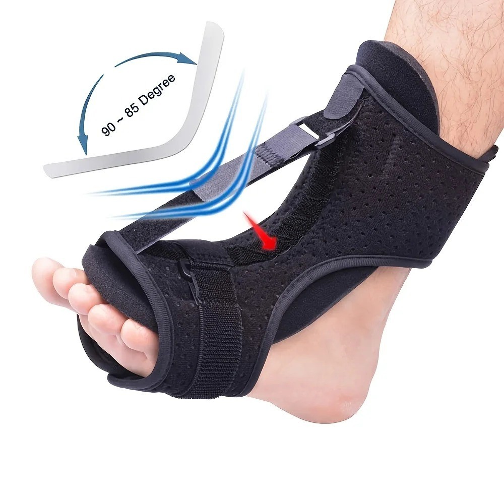 Adjustable Plantar Fasciitis Night Splint Foot Drop Orthosis Brace Support