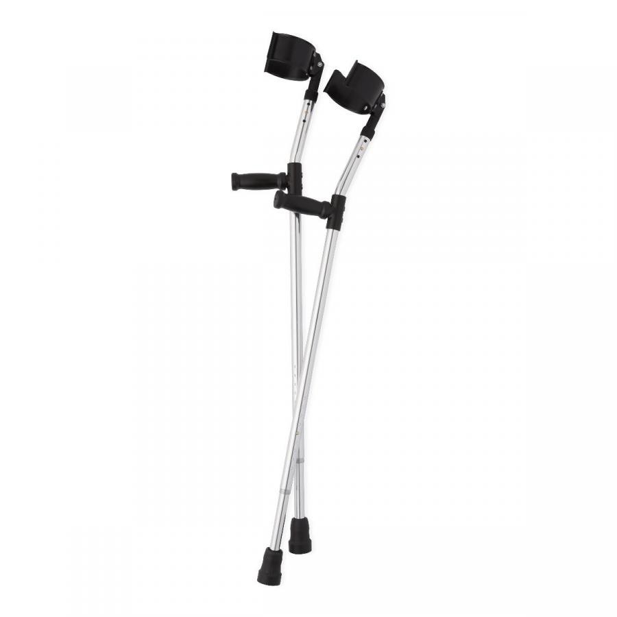 Medline Guardian Forearm Crutches Adult 30-36″ Crutch Height 300 Lb Cap. 1 Pair