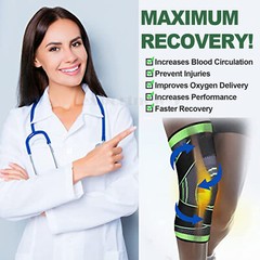 Gym Rodillera Ortopedica Para Trabajo Sports Correr Dolor De Rodillas Rodilleras