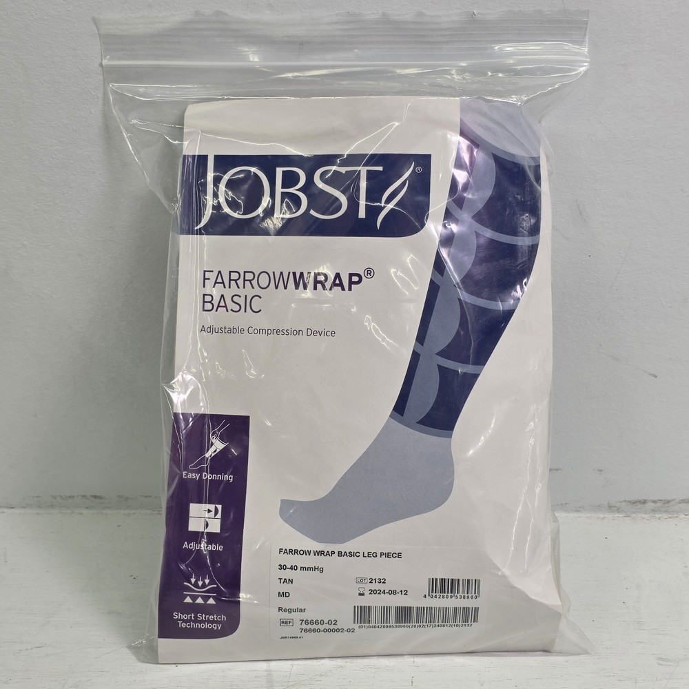 JOBST FarrowWrap Strong Compression Wraps 30-40 mmHg Legpiece Sz Medium Regular