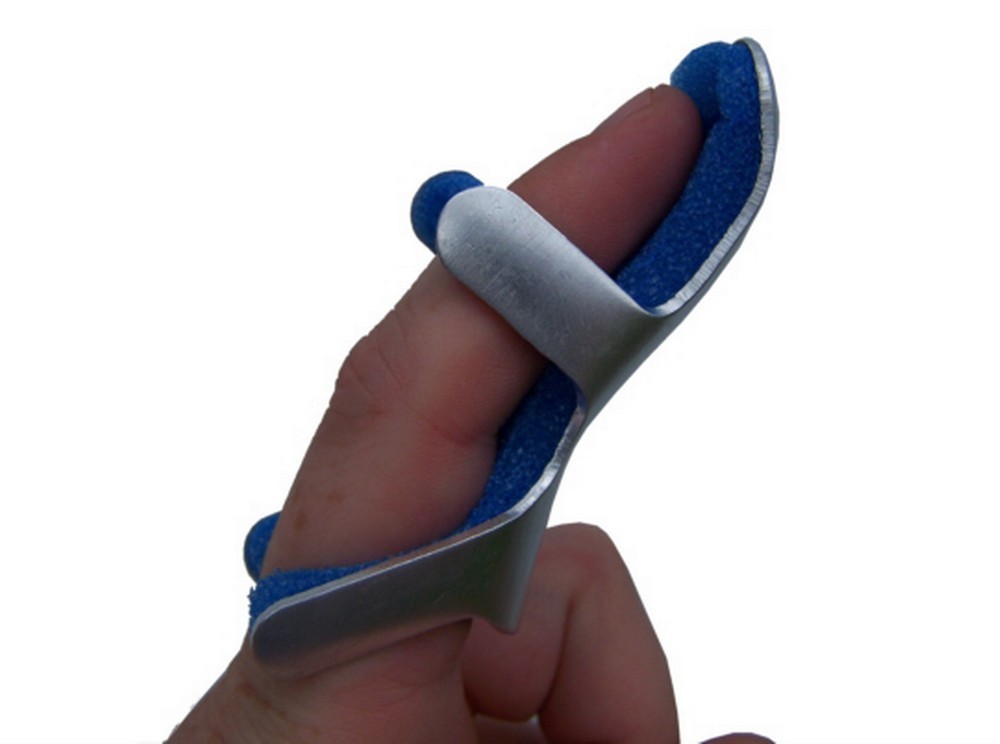Toad Finger Splint: Finger Brace for Jammed Finger