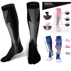 5 Pairs 30-40 mmHg Compression Socks-Knee High for Running&Sports| Ankle Support