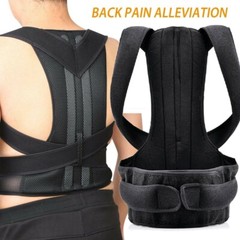 Back Brace Posture Corrector Upper Lower Back Support Adjustable Straightener