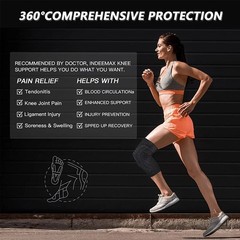 1Pcs Professional Knee Brace Compression Knee Sleeve with Patella