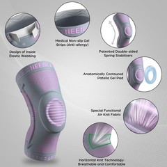 NEENCA Professional Knee Brace for Pain Relief, Medical Knee Support SIZE XL