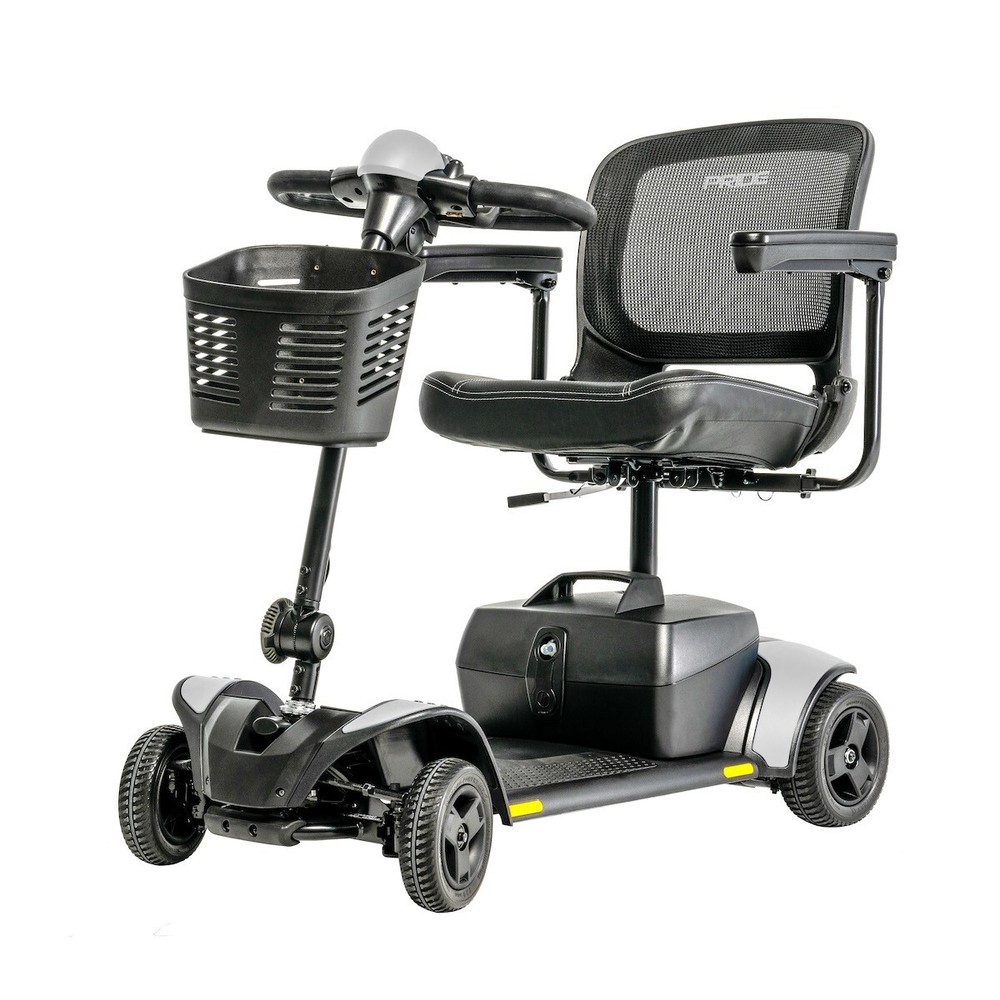 Pride SC442E White Elite Traveller® 2 4-Wheel Travel Mobility Scooter- 18AH