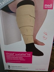 Medi Circaid Juxtalite HD Lower Leg Compression Wrap Beige Short 28cm Large FC
