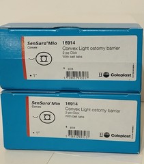 10 Coloplast 16914 SenSura Mio Convex Light Barriers 1″ Pre-Sized 2BX/5EA2025/11