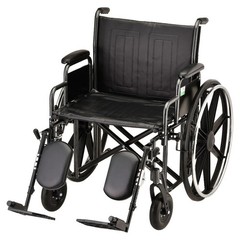 Nova Medical – Wheelchair – 22″ With Detachable Arms & Elevating Legrest 5220SE