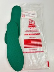 Turf Toe Rigid Plate Insoles Foot Management Size W 8-9 NEW USA Made