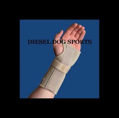 THERMOSKIN CARPAL TUNNEL WRIST BRACE WITH SPLINT WRIST HAND SUPPORT SWEDE-O
