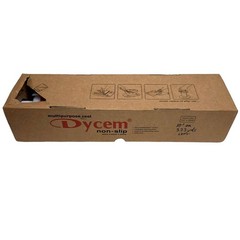Dycem Multipurpose Non-Slip Roll Red 16in x 10ft Antimicrobial Silver Grip New