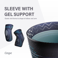2X Elbow Brace Compression Support Sleeve Arthritis Tendonitis Reduce Joint Pain