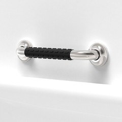 16 inches Bath Safety Grab Bar with Soft Anti-Slip Grips, ADA 500lbs Loading Cap