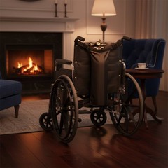 Wheelchair Respiratory Cylinder Bag Long-Lasting 600D Oxford Material