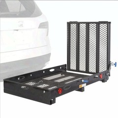 Silver Spring Folding Scooter Wheelchair Carrier w/ 59″ Ramp Steel 500 lb
