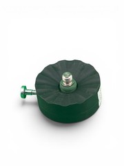 Bulldog lock with pin and green bumpers