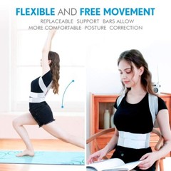 Back Posture Corrector for Women, Men, Teens KDD Adjustable Back Posture Brace