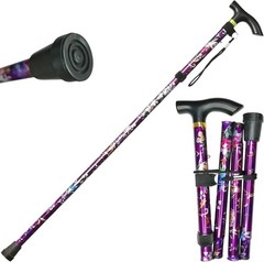 Adjustable Folding Walking Cane – Compact, Lightweight & Slip-Resistant Canes