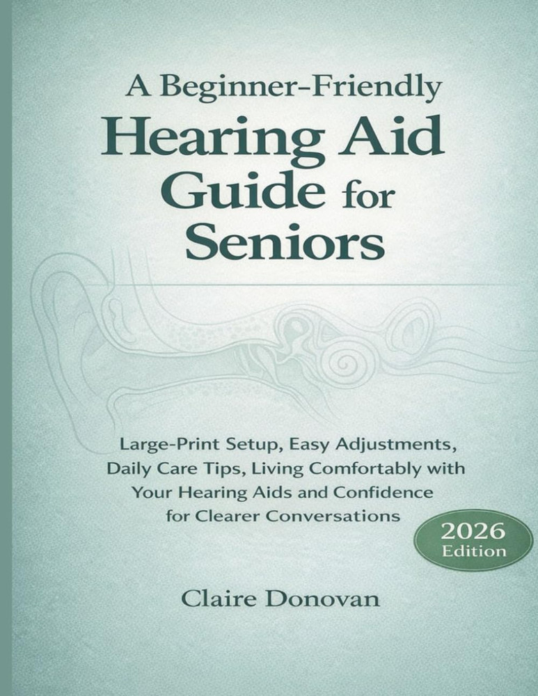 A BEGINNER FRIENDLY HEARING AID GUIDE FOR SENIORS: Large-Print Setup, Easy Adjus