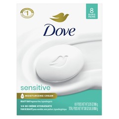 Dove Beauty Bar Soap Sensitive 8 Bars For Sensitive Skin Fragrance And