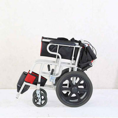 Foldable Wheelchair Lightweight Travel Mobility Chair Portable Transport Chair B