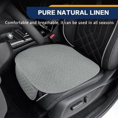 2PCS Car Seat Bottom Cover Pad, Car Seat Mat, Driver Cushion with Comfort Mem…